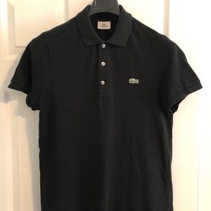Men’s Lacoste Polo- Black